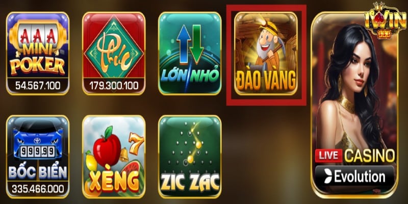 game đào vàng