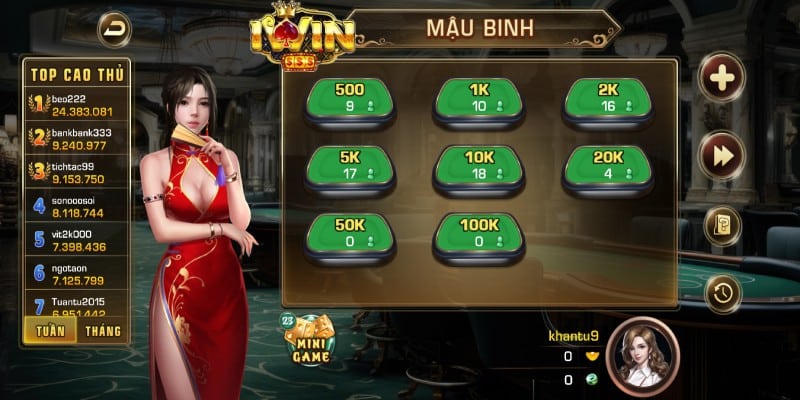 mâu binh online